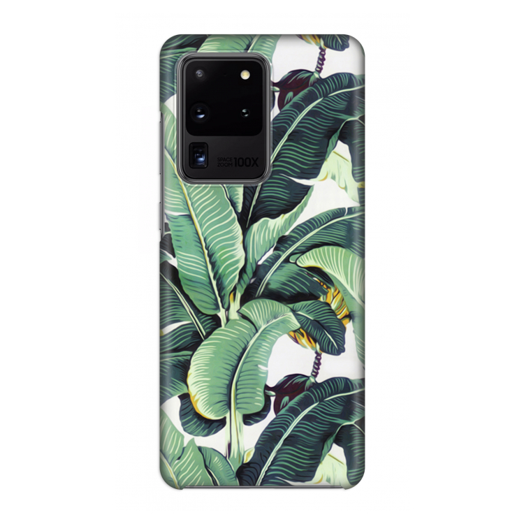 Bananenbladeren: Volledig geprint Samsung Galaxy S20 Ultra Hoesje