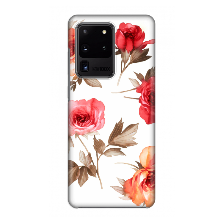 Roosjes: Volledig geprint Samsung Galaxy S20 Ultra Hoesje