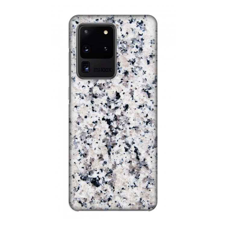 Gespikkelde marmer: Volledig geprint Samsung Galaxy S20 Ultra Hoesje