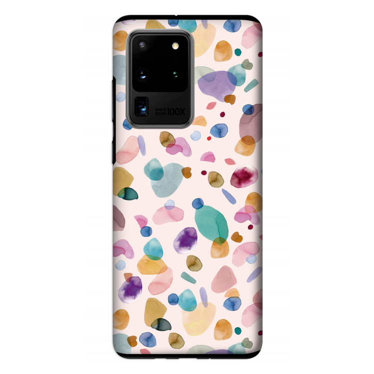 Terrazzo Memphis Pink: Samsung Galaxy S20 Ultra Tough Case