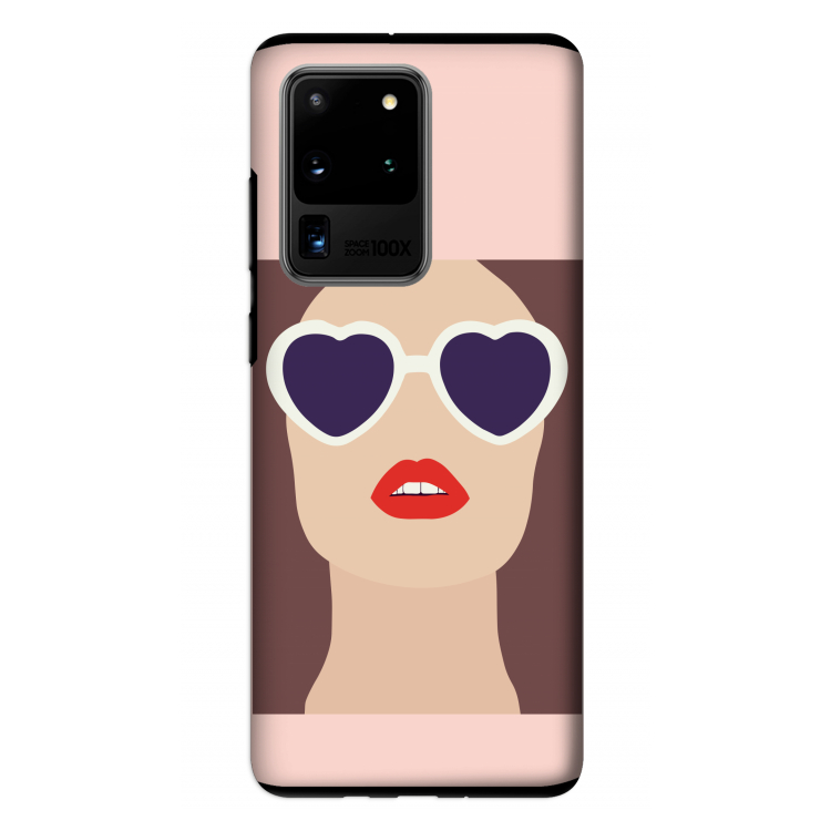 Red lips: Samsung Galaxy S20 Ultra Tough Case