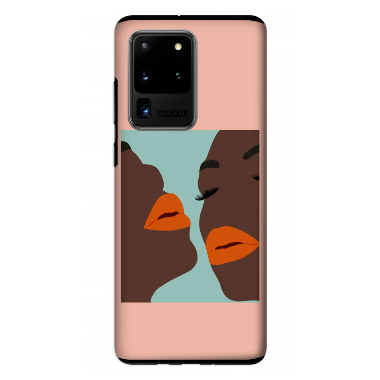 Orange lips: Samsung Galaxy S20 Ultra Tough Case
