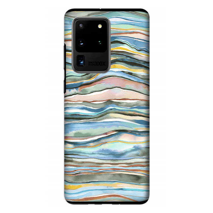 Watercolor Agate: Samsung Galaxy S20 Ultra Tough Case