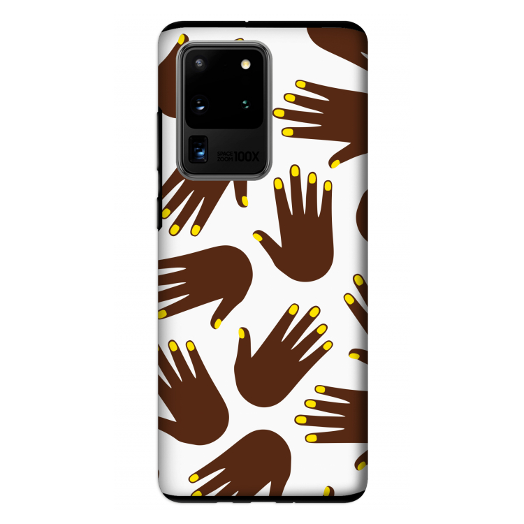 Hands dark: Samsung Galaxy S20 Ultra Tough Case
