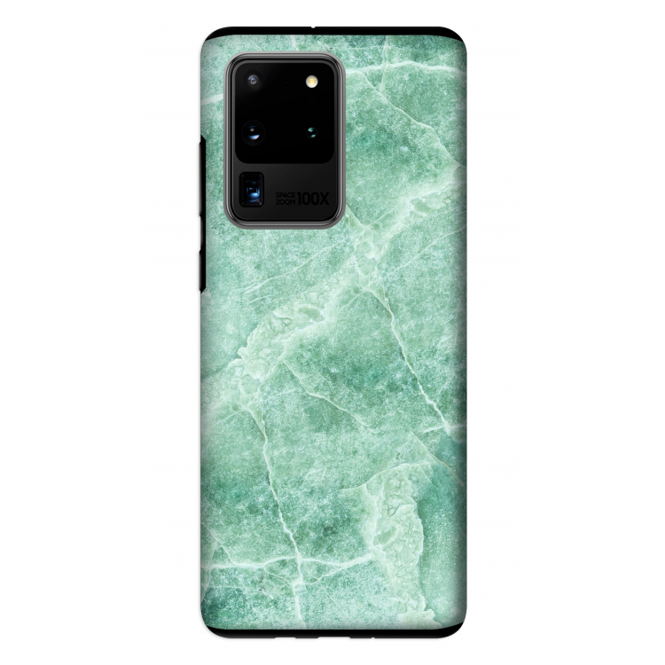 Groen marmer: Samsung Galaxy S20 Ultra Tough Case