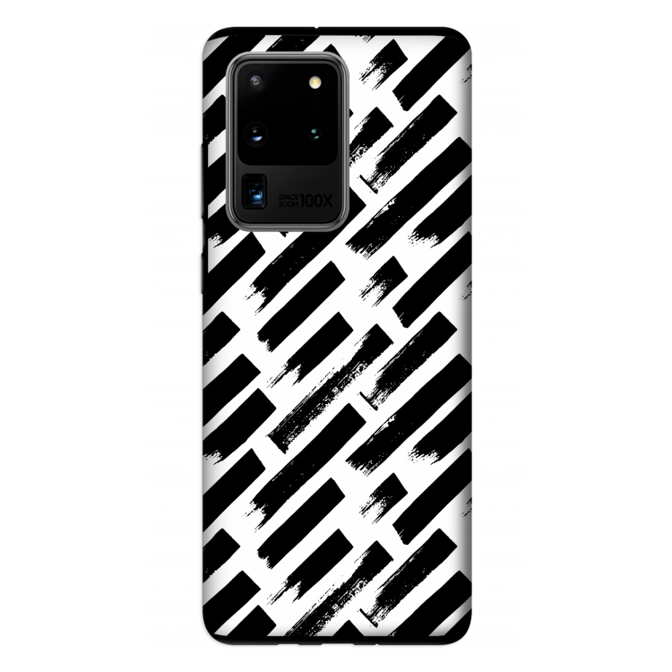 Zwarte vegen: Samsung Galaxy S20 Ultra Tough Case
