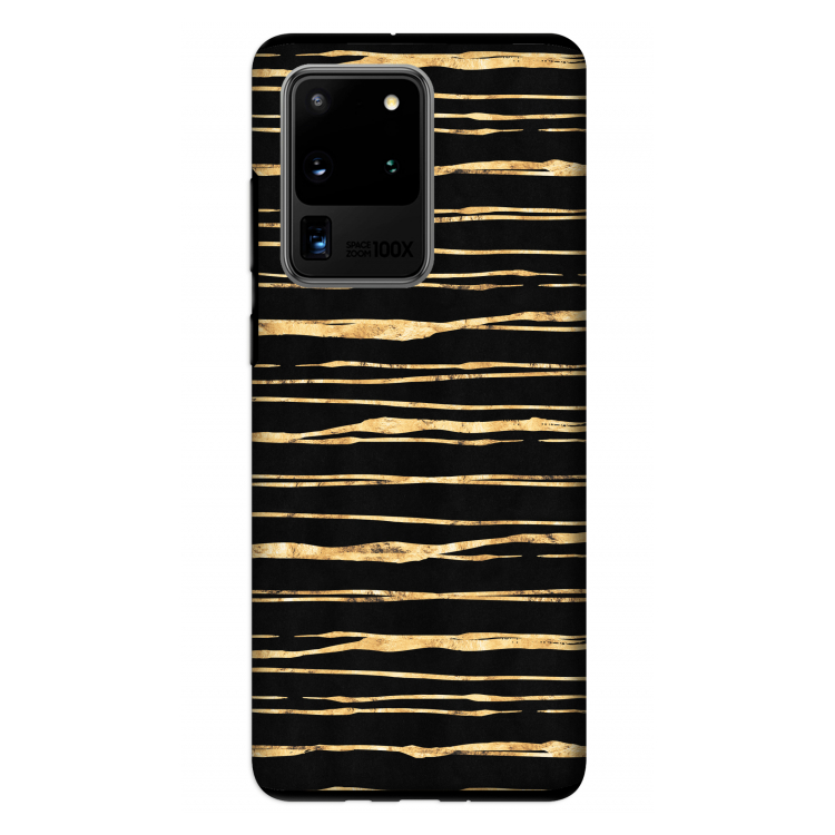 Gouden strepen: Samsung Galaxy S20 Ultra Tough Case