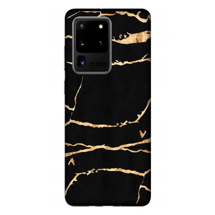 Gouden marmer: Samsung Galaxy S20 Ultra Tough Case