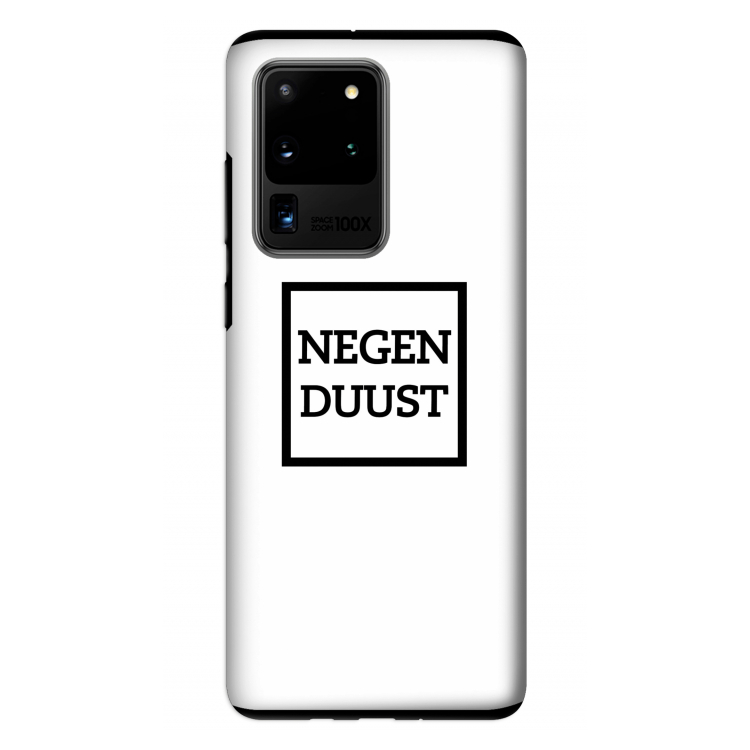 Negenduust vierkant: Samsung Galaxy S20 Ultra Tough Case