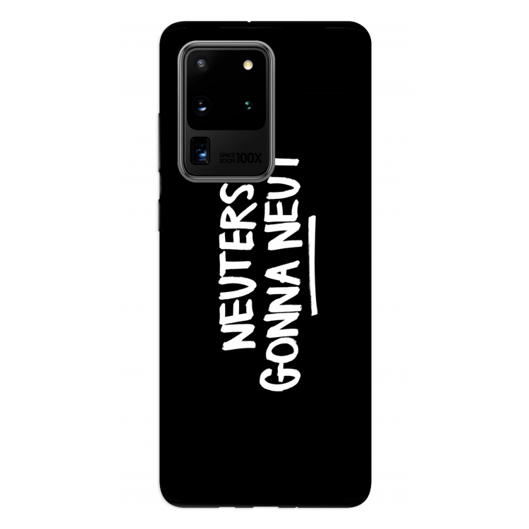 Neuters (zwart): Samsung Galaxy S20 Ultra Tough Case