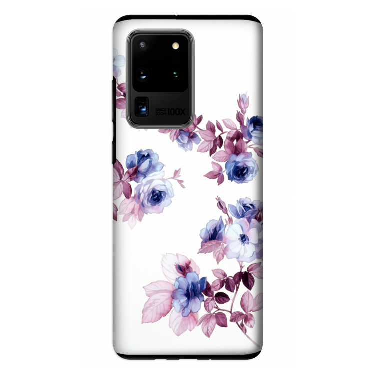 Waterverf bloemen: Samsung Galaxy S20 Ultra Tough Case