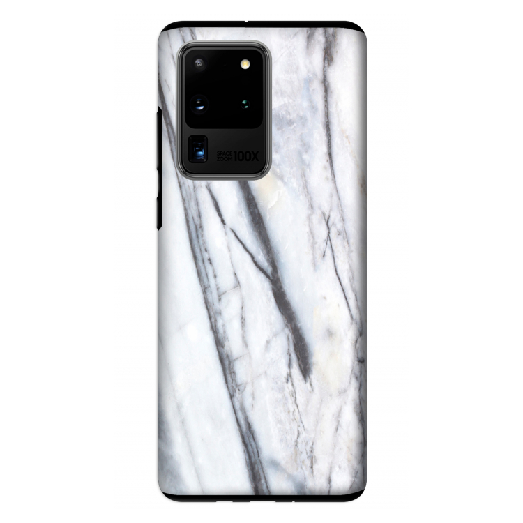 Gestreepte marmer: Samsung Galaxy S20 Ultra Tough Case