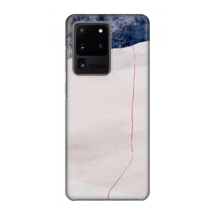 Stone White: Volledig geprint Samsung Galaxy S20 Ultra Hoesje