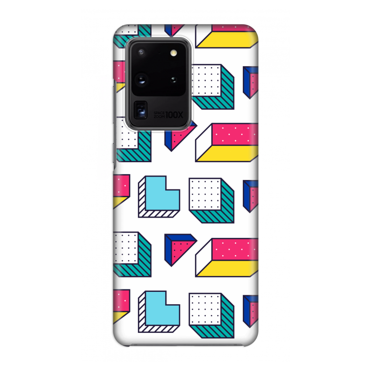 8-bit N°7: Volledig geprint Samsung Galaxy S20 Ultra Hoesje
