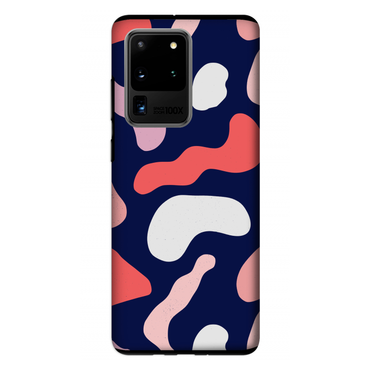 Memphis Shapes Pink: Samsung Galaxy S20 Ultra Tough Case