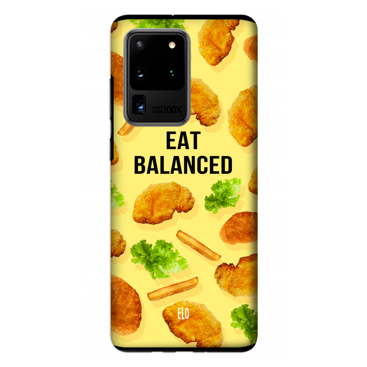 Eat Balanced: Samsung Galaxy S20 Ultra Tough Case
