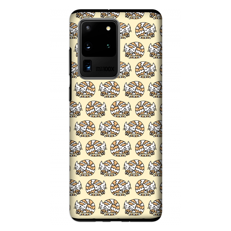 Slapende poes: Samsung Galaxy S20 Ultra Tough Case