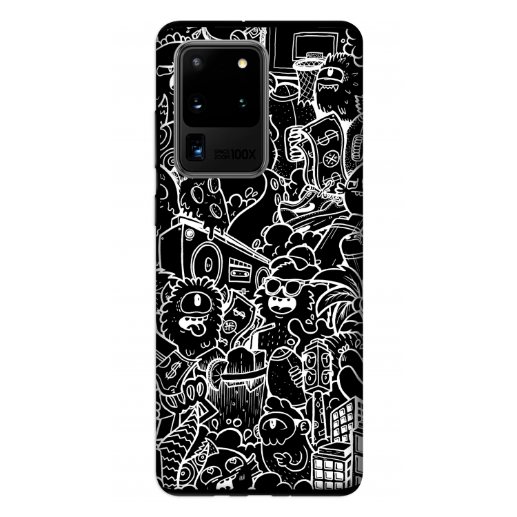 Vexx Black City : Samsung Galaxy S20 Ultra Tough Case