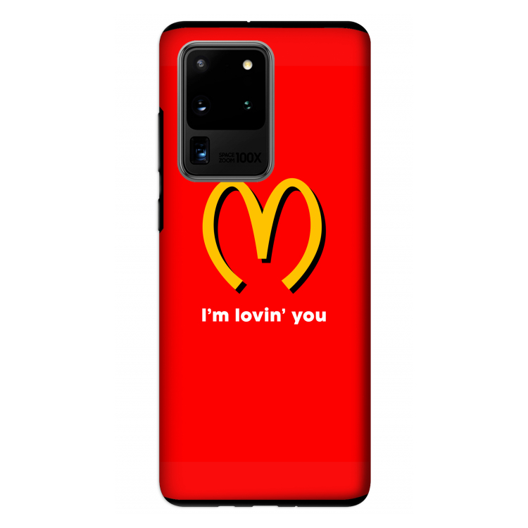 I'm lovin' you: Samsung Galaxy S20 Ultra Tough Case