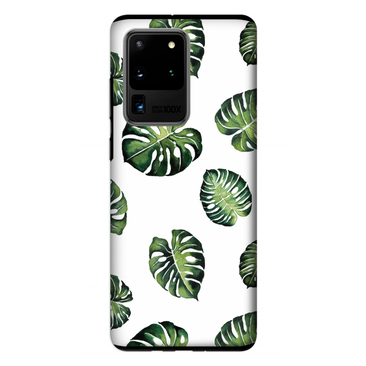 Tropische bladeren: Samsung Galaxy S20 Ultra Tough Case