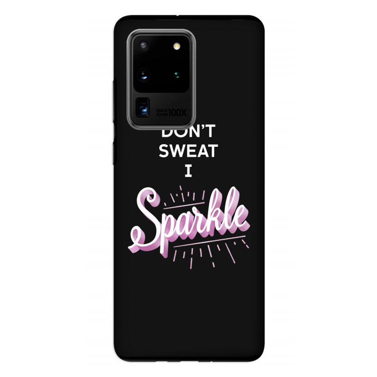 Sparkle quote: Samsung Galaxy S20 Ultra Tough Case