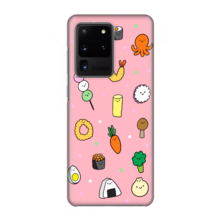Happy bento friends: Volledig geprint Samsung Galaxy S20 Ultra Hoesje