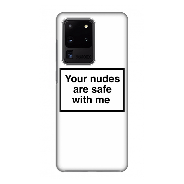 Safe with me: Volledig geprint Samsung Galaxy S20 Ultra Hoesje