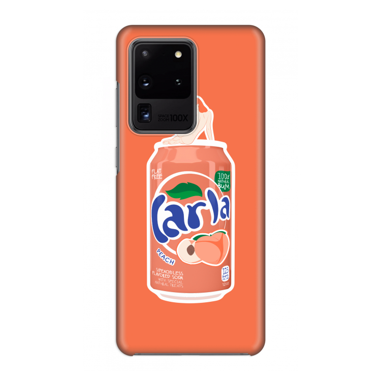 S(peach)less: Volledig geprint Samsung Galaxy S20 Ultra Hoesje