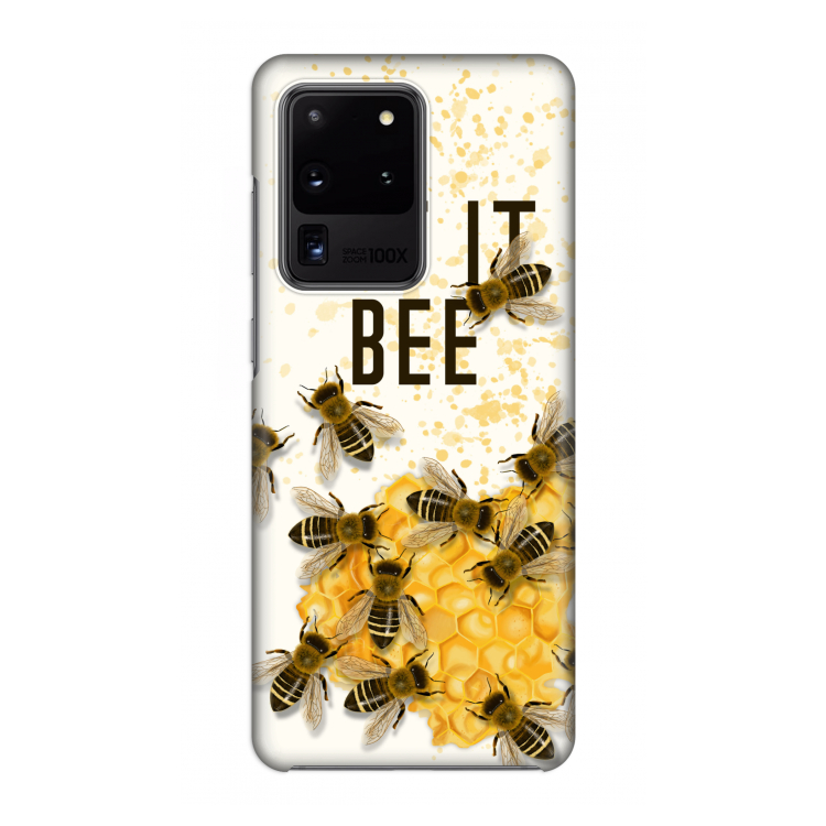 Let it bee: Volledig geprint Samsung Galaxy S20 Ultra Hoesje
