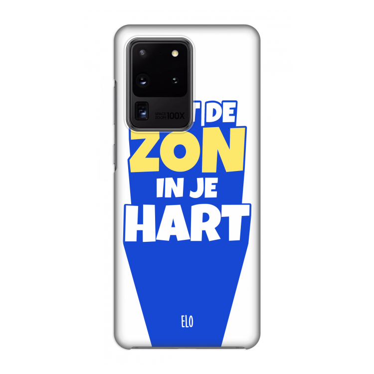 Laat de zon in je hart: Volledig geprint Samsung Galaxy S20 Ultra Hoesje