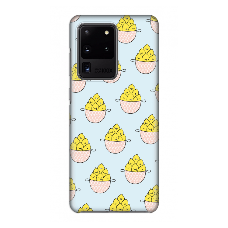 Citroenen: Volledig geprint Samsung Galaxy S20 Ultra Hoesje