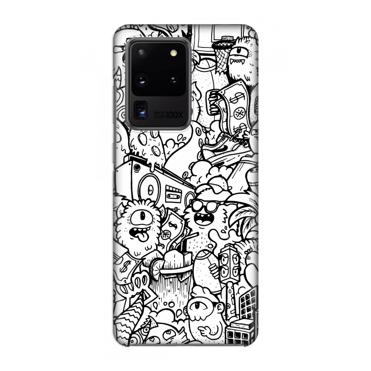 Vexx City #2: Volledig geprint Samsung Galaxy S20 Ultra Hoesje