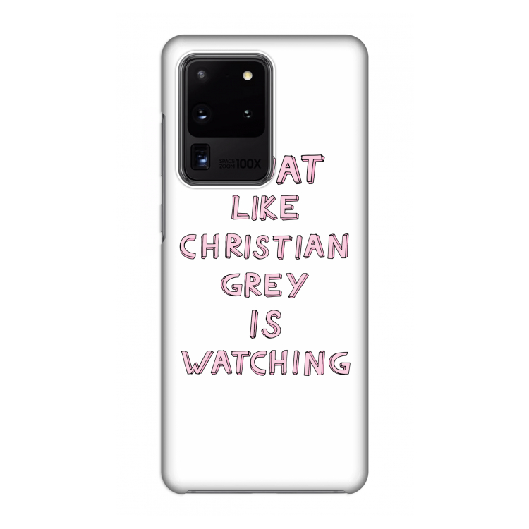 Christian Grey: Volledig geprint Samsung Galaxy S20 Ultra Hoesje