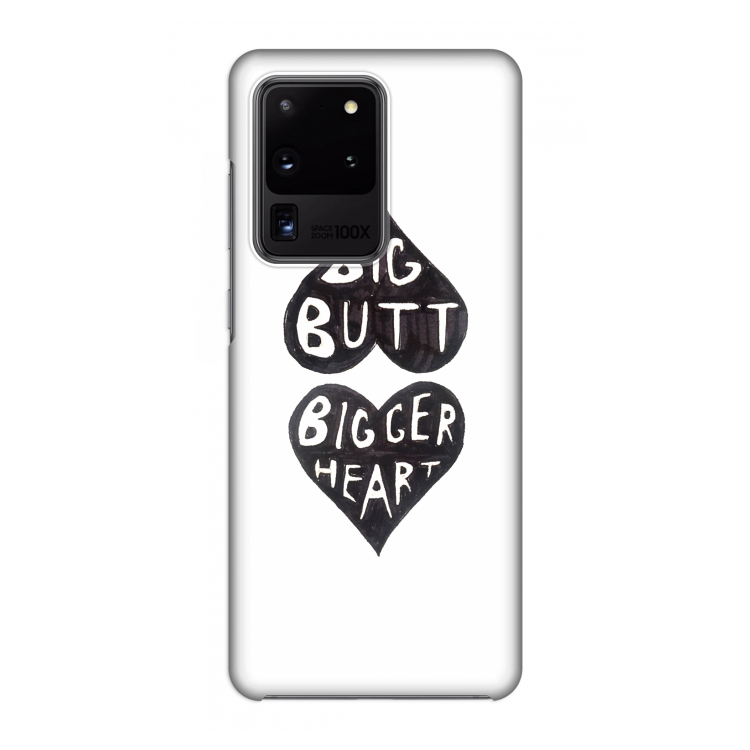 Big butt bigger heart: Volledig geprint Samsung Galaxy S20 Ultra Hoesje
