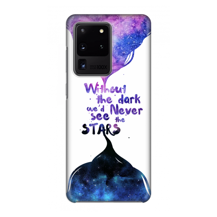 Stars quote: Volledig geprint Samsung Galaxy S20 Ultra Hoesje