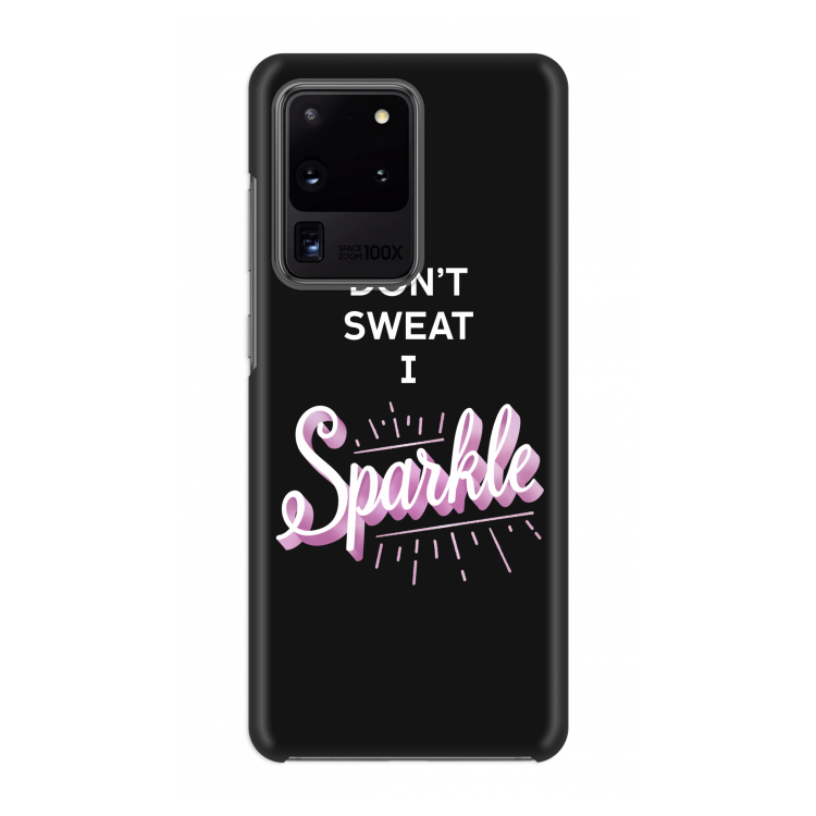 Sparkle quote: Volledig geprint Samsung Galaxy S20 Ultra Hoesje