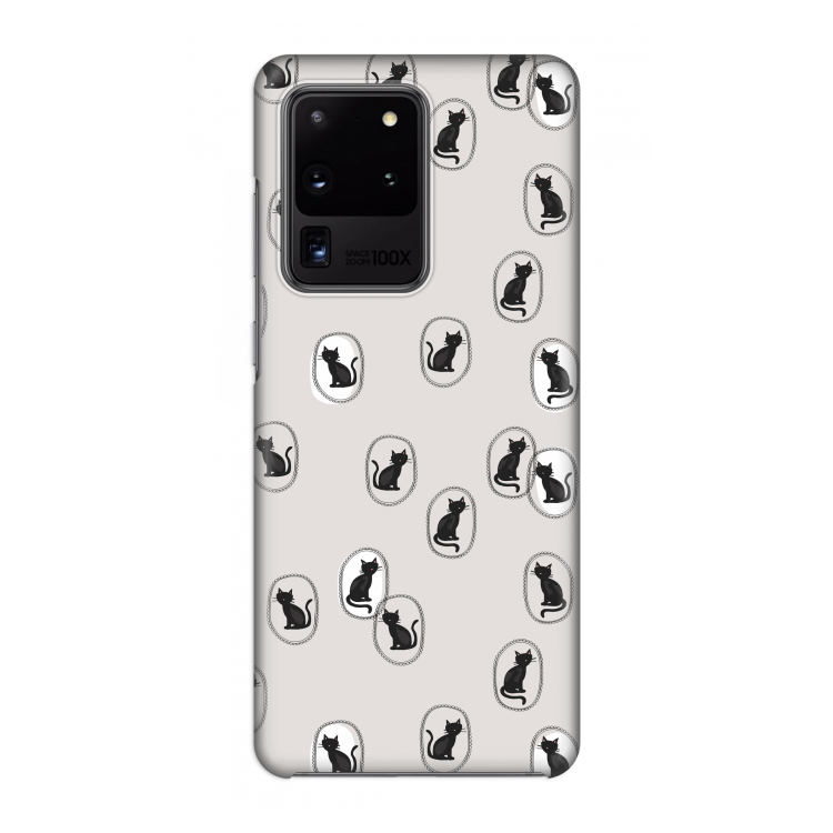 Miauw: Volledig geprint Samsung Galaxy S20 Ultra Hoesje