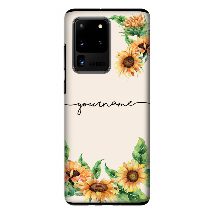 Zonnebloemen: Samsung Galaxy S20 Ultra Tough Case