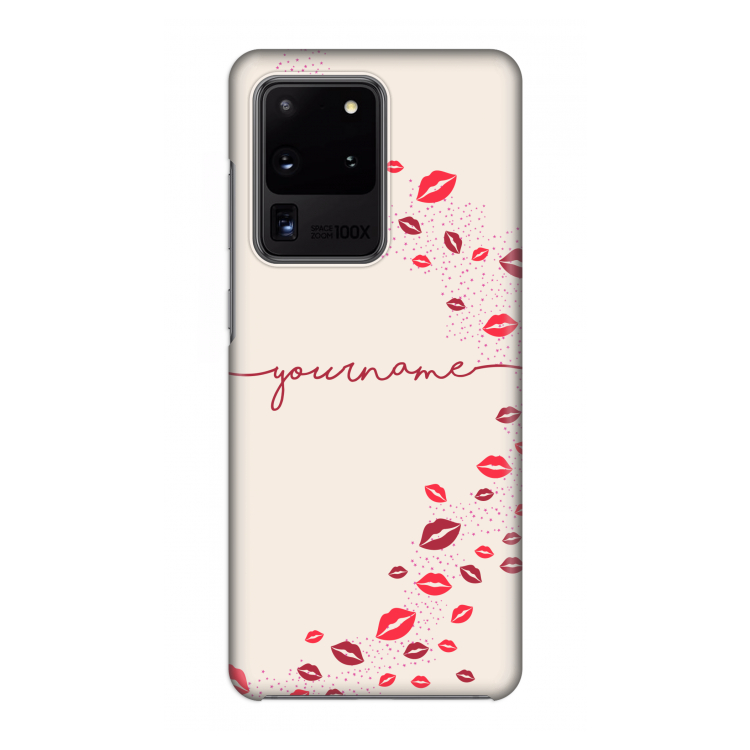 Kusjes: Volledig geprint Samsung Galaxy S20 Ultra Hoesje
