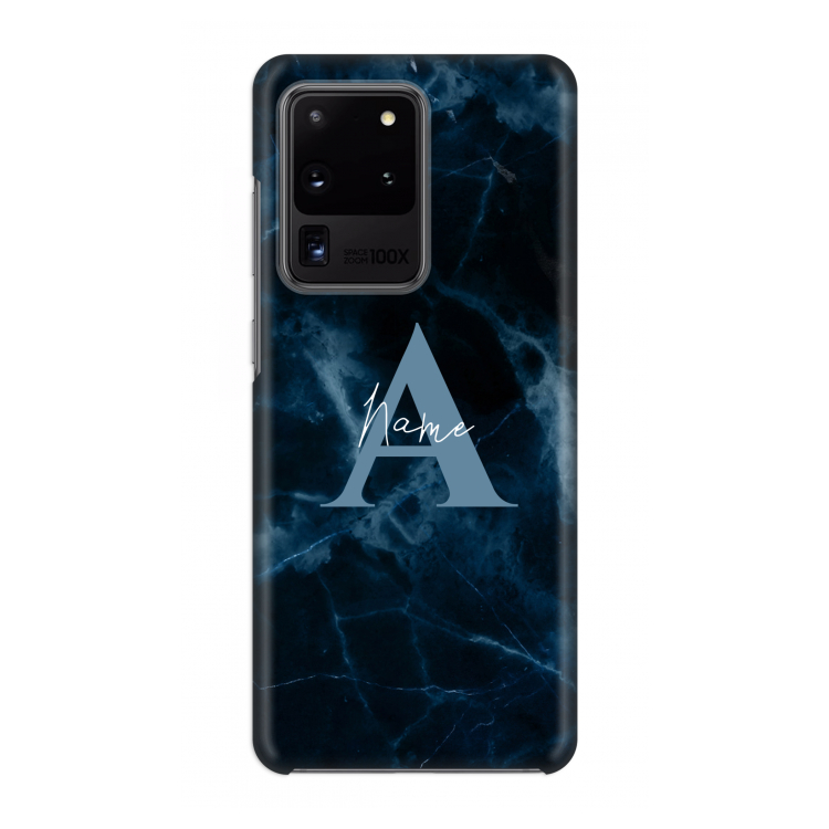 Midnight Marble: Volledig geprint Samsung Galaxy S20 Ultra Hoesje