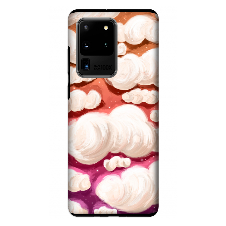 Katoen Wolken: Samsung Galaxy S20 Ultra Tough Case