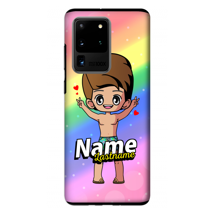Chibi Maker man: Samsung Galaxy S20 Ultra Tough Case