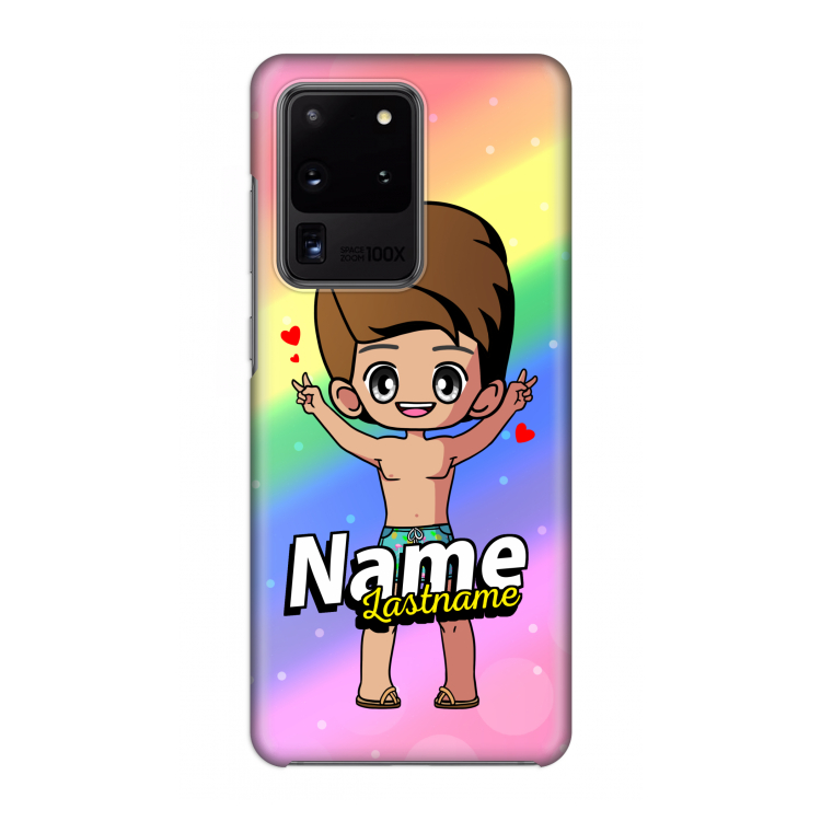 Chibi Maker man: Volledig geprint Samsung Galaxy S20 Ultra Hoesje