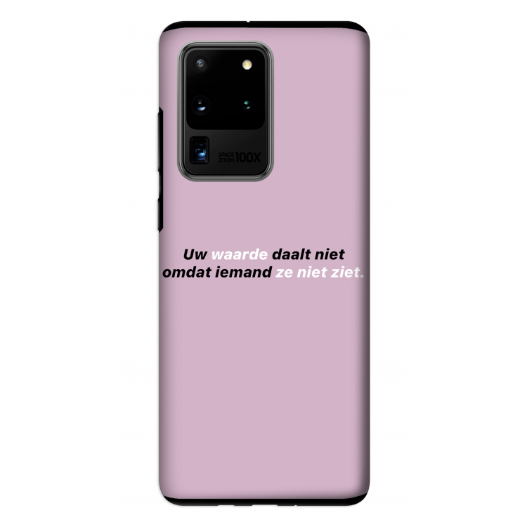 uw waarde daalt niet: Samsung Galaxy S20 Ultra Tough Case