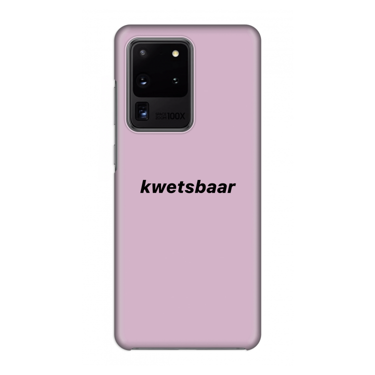 kwetsbaar: Volledig geprint Samsung Galaxy S20 Ultra Hoesje