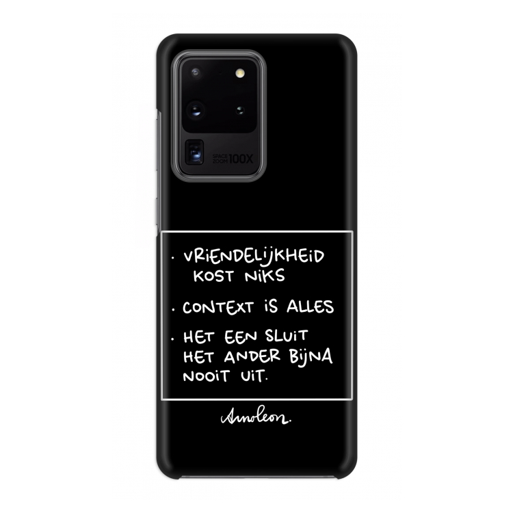 Mijn Motto's: Volledig geprint Samsung Galaxy S20 Ultra Hoesje
