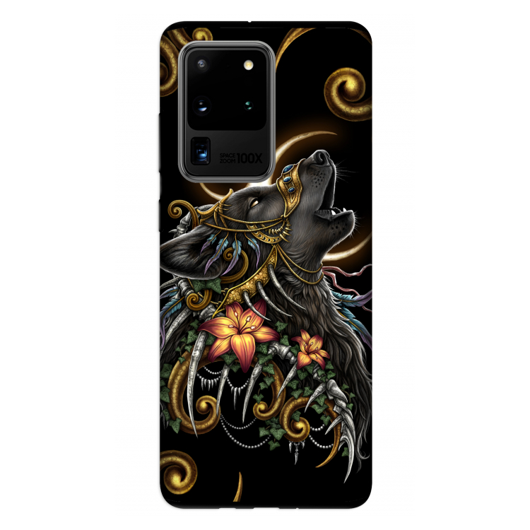 Huilende Wolf: Samsung Galaxy S20 Ultra Tough Case