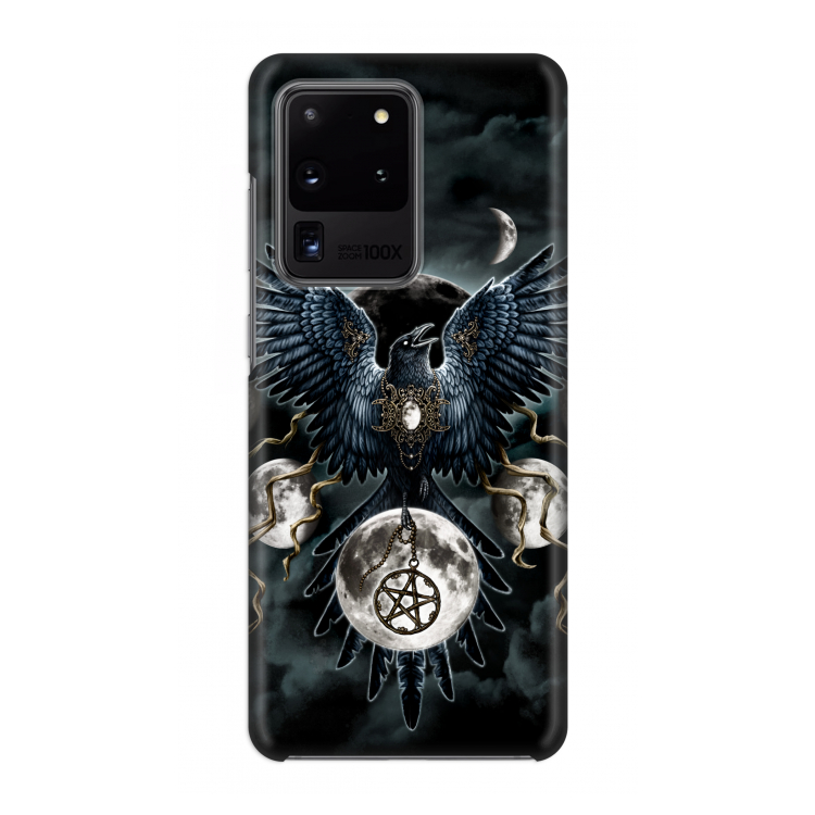 Sinister Wings: Volledig geprint Samsung Galaxy S20 Ultra Hoesje