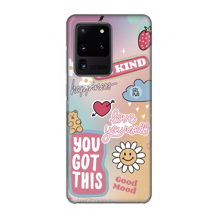 Positivity: Volledig geprint Samsung Galaxy S20 Ultra Hoesje