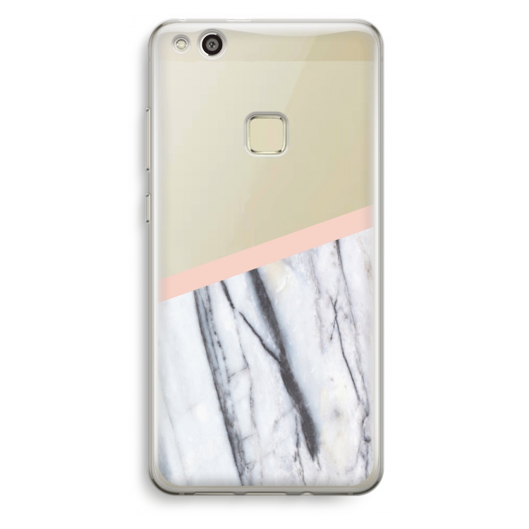 A touch of peach: Huawei Ascend P10 Lite Transparant Hoesje